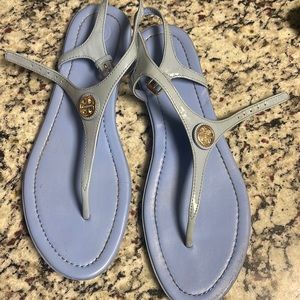 Tory Burch blue sandals